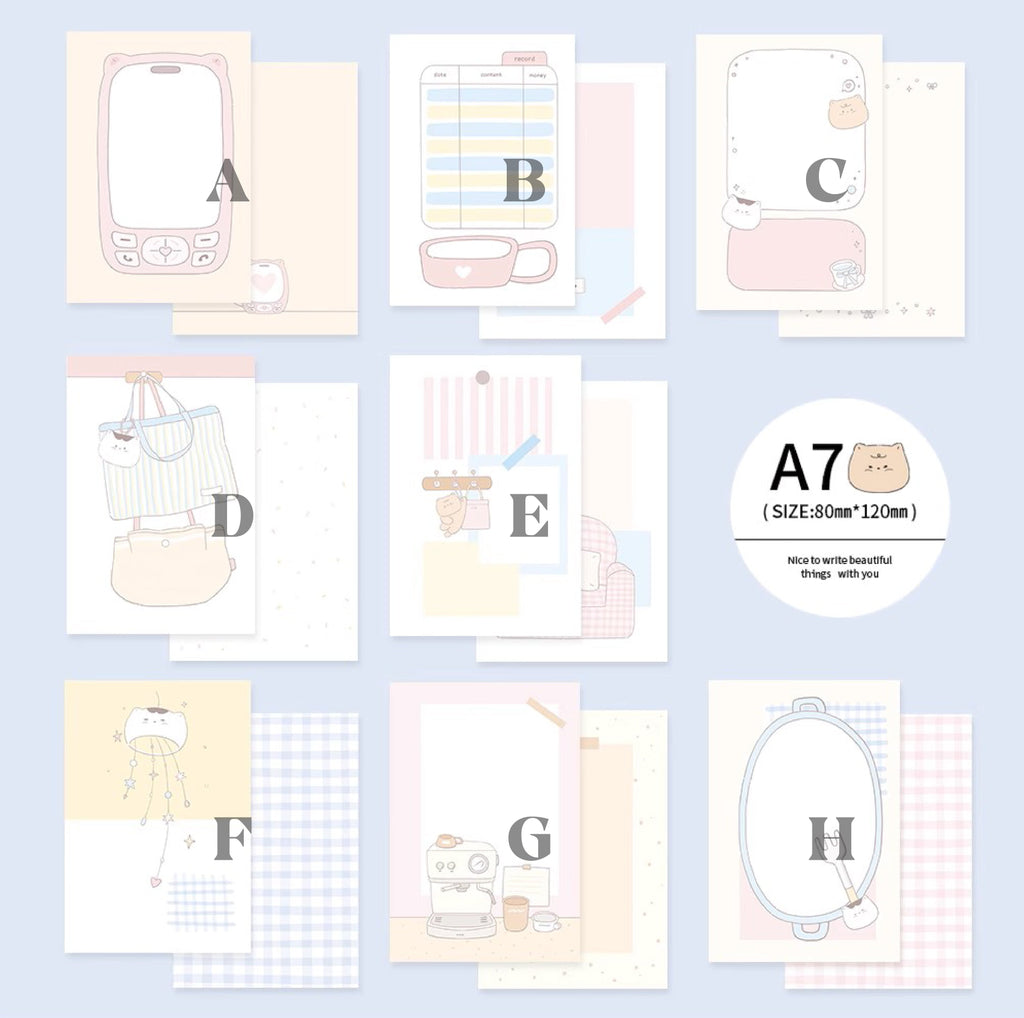 Hello Cat | A7 Size Kitty Refill Paper