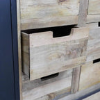 Jodhpur Loft Industrial Sideboard Cabinet Mango Wood