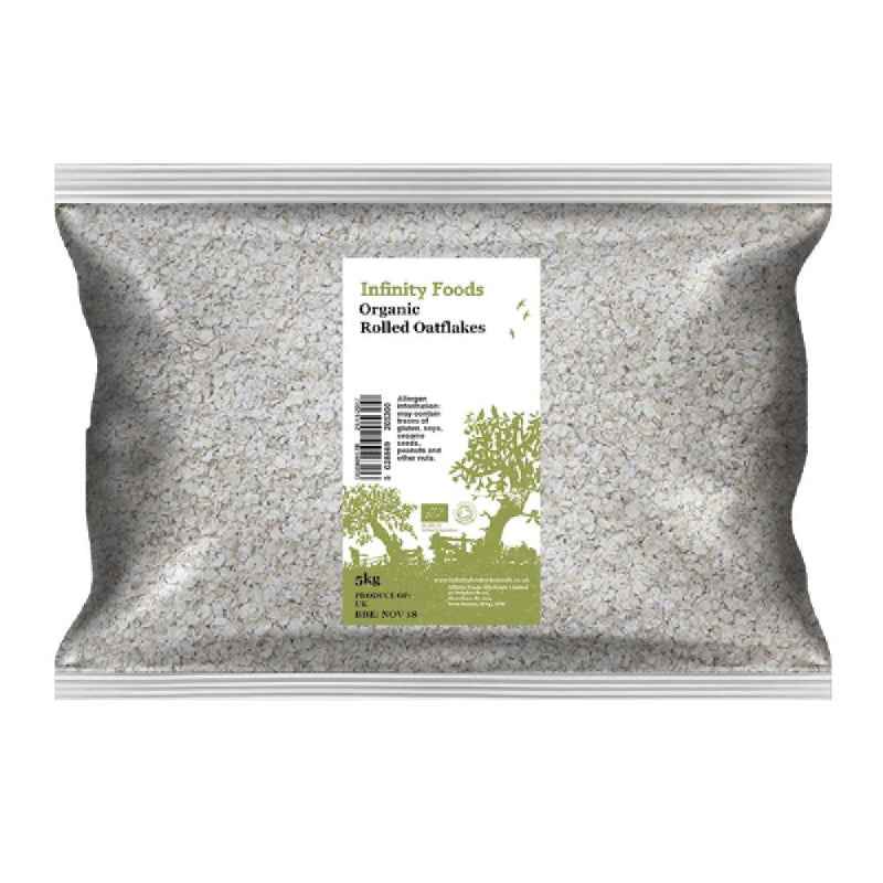 Infinity Foods Bulk Organic Rolled Oatflakes