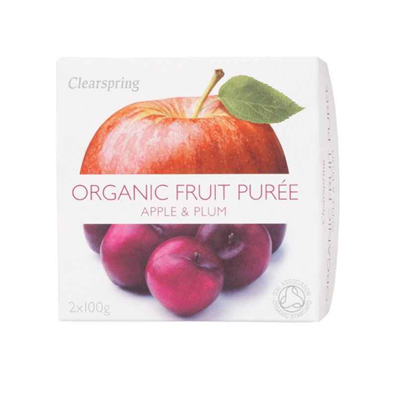 Clearspring Organic Apple & Plum Puree