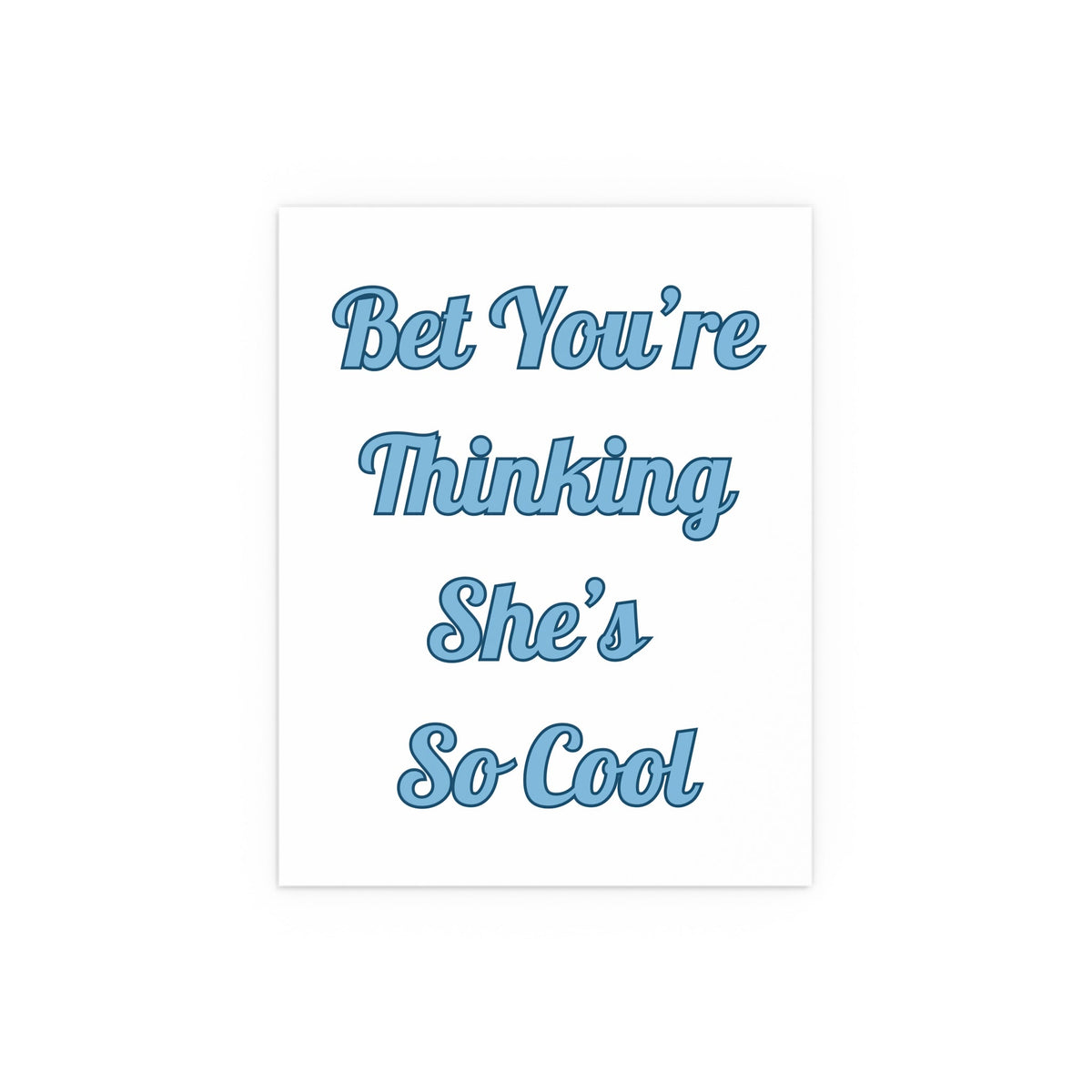 Gracie Abrams - That's So True (White + Blue)