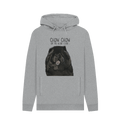 Black Chow Chow 'The Aloof Floof' Men's Hoodie – Stylish and Cozy