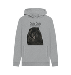 Black Chow Chow 'The Aloof Floof' Men's Hoodie – Stylish and Cozy