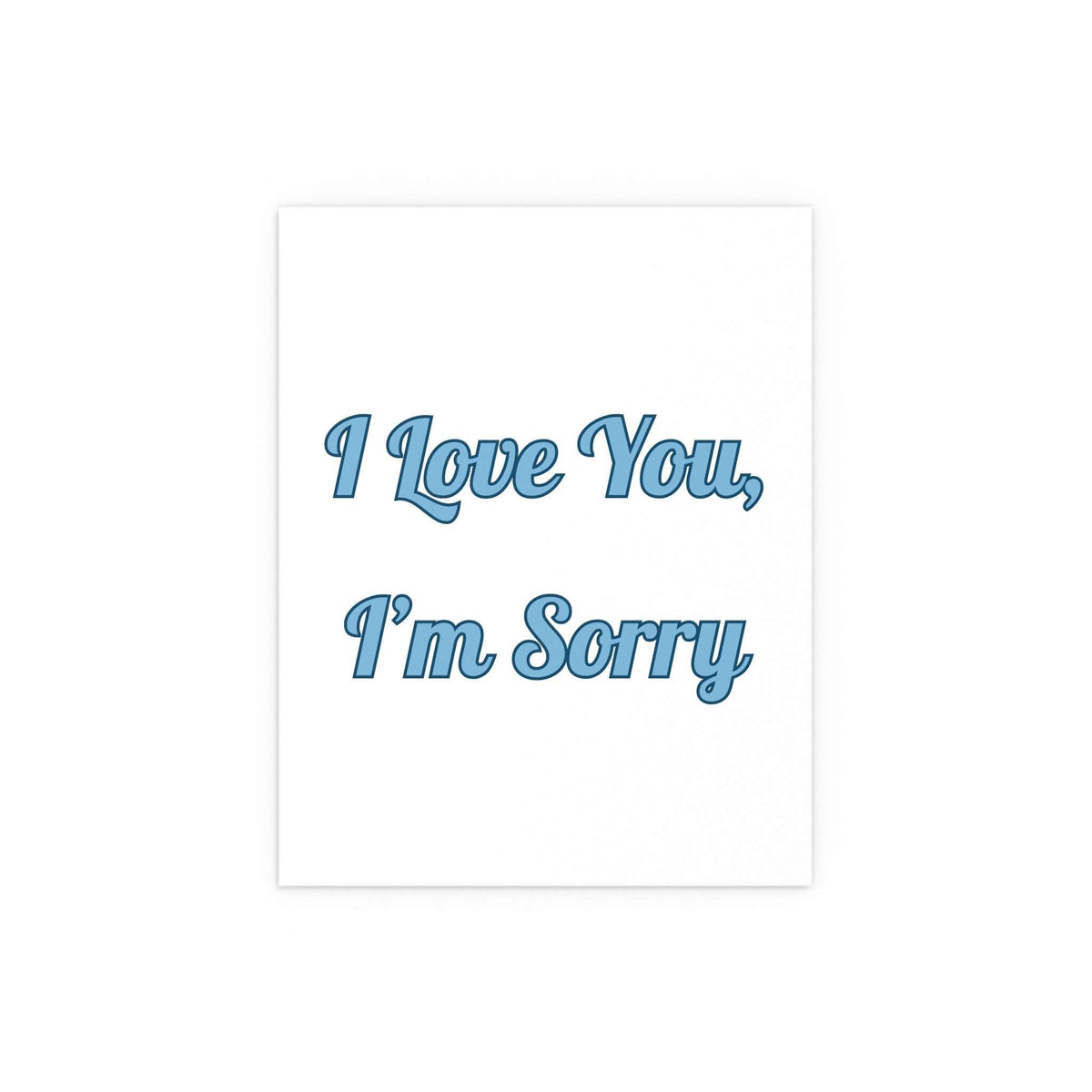 Gracie Abrams - I Love You, I'm Sorry (White + Blue)