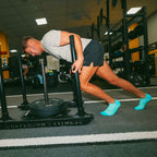 Blue Performance Trainer Socks