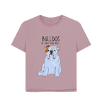 Bulldog Chic: Furry Road Drill Women’s Tee for Fierce Fashion!
