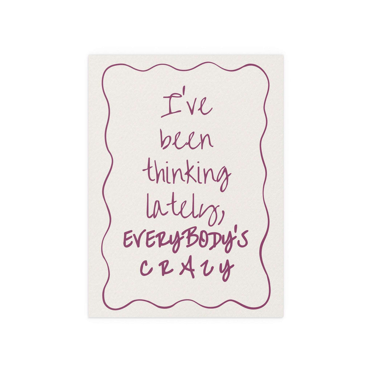 Olivia Dean - Everybody's Crazy (Purple)