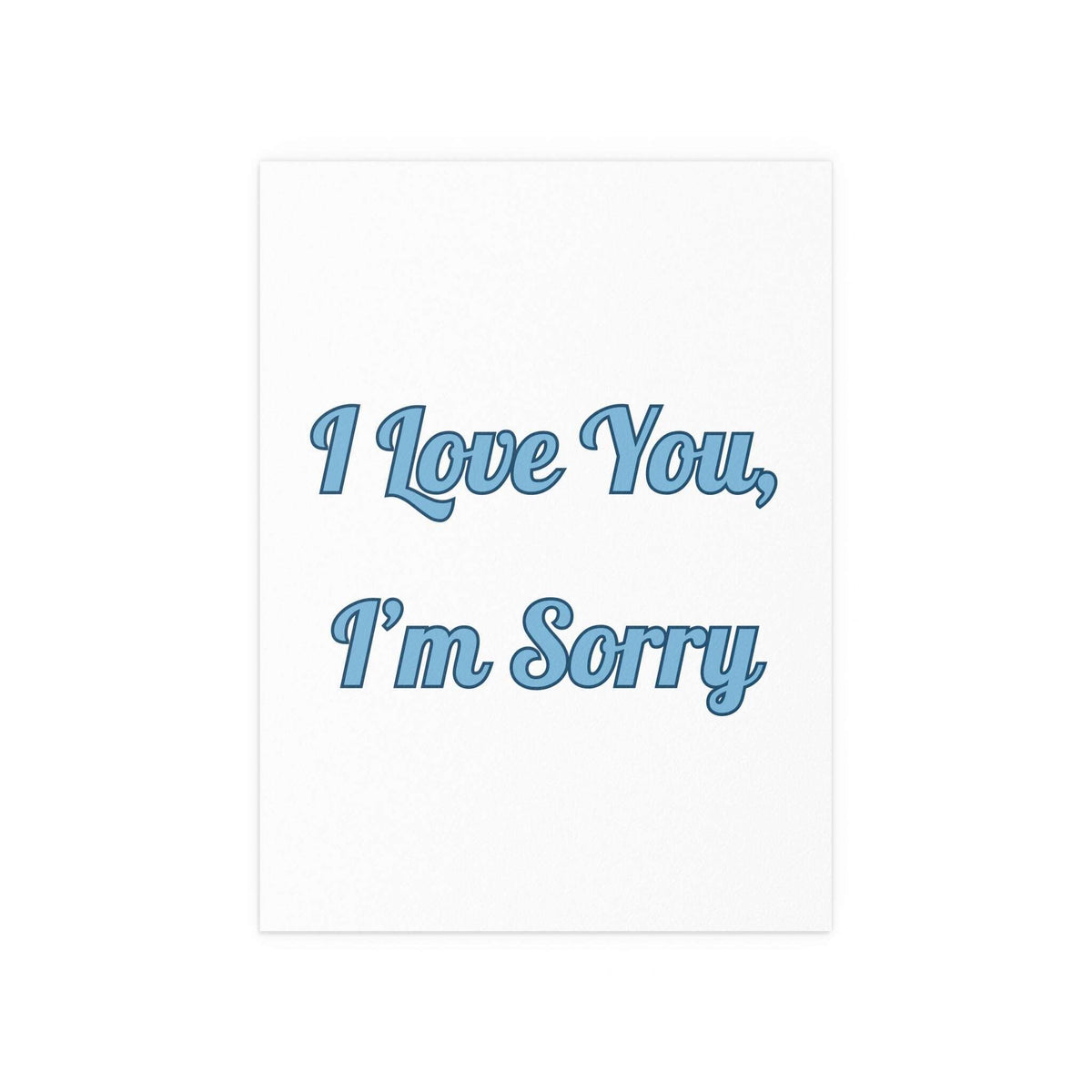 Gracie Abrams - I Love You, I'm Sorry (White + Blue)