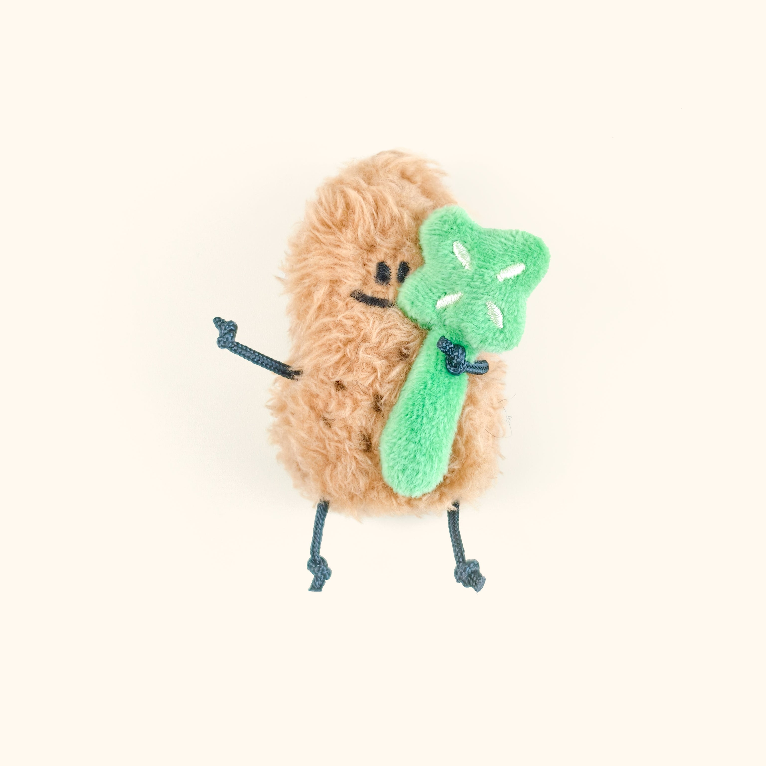 Fickle Plan | Mini Peanut Keychain