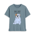 Bulldog Chic: Furry Road Drill Women’s Tee for Fierce Fashion!