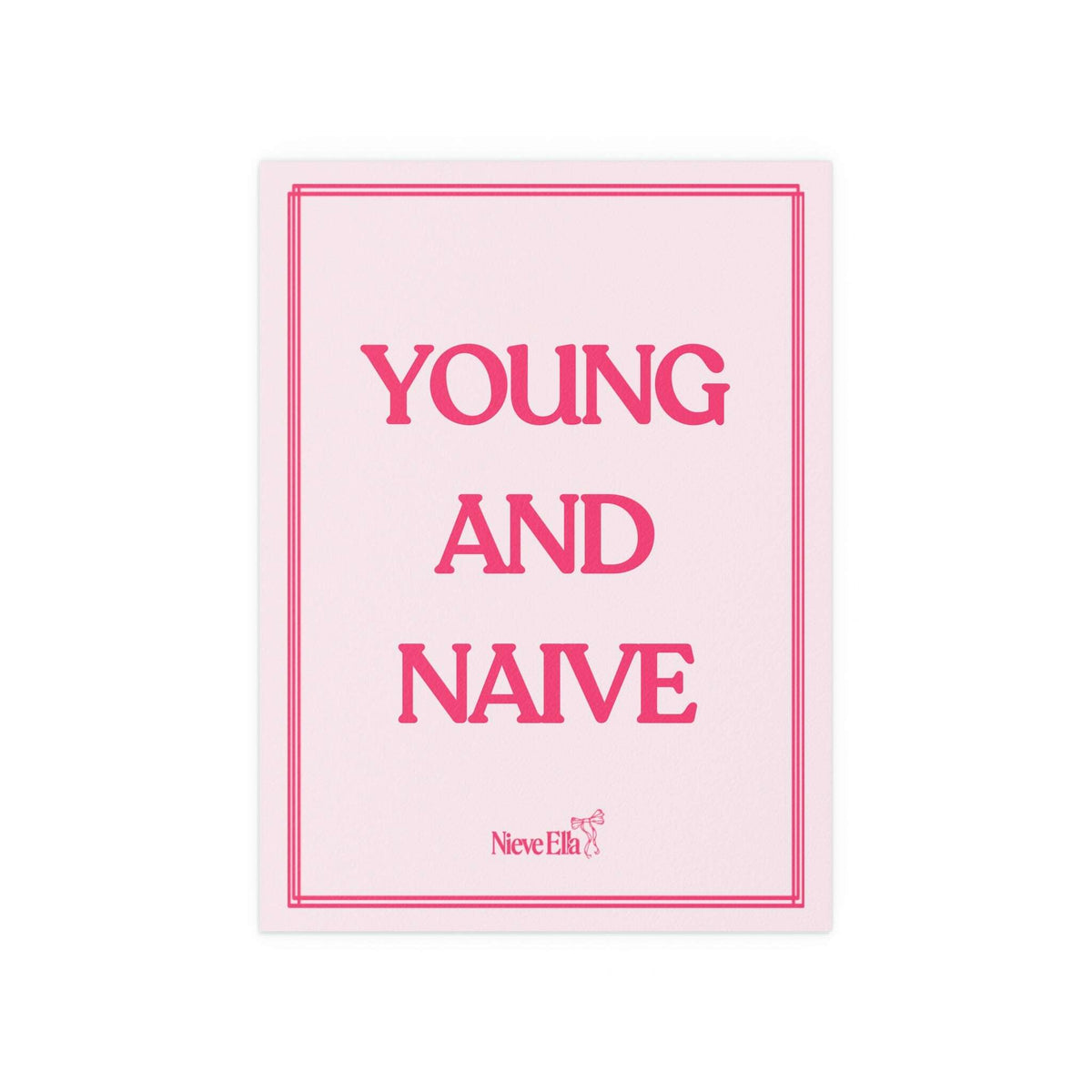 Nieve Ella - Young & Naive