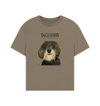 Charming & Cozy: The Wire Haired Dachshund Women's Relaxed Fit T-Shirt