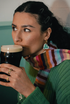 Triskelion Hoop Earrings