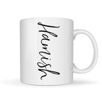 Personalised Script Name Mug, Candle & Socks Gift Hamper | Birthday Gift