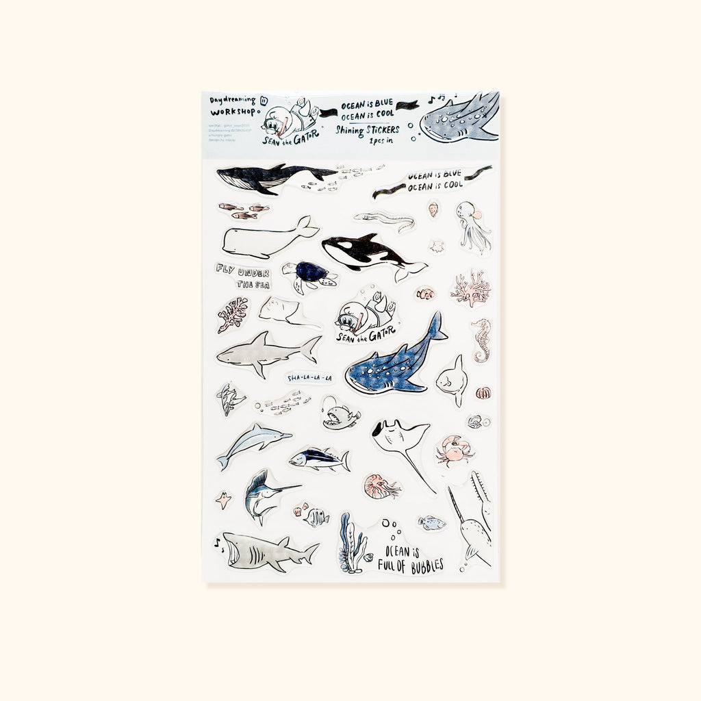 A Gator Life | OCEAN is COOL Resin Sticker