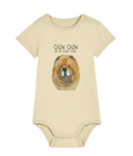 Adorable Red Chow Chow Baby Bodysuit – Perfect for Little Paw-sitives!