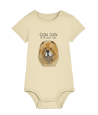 Adorable Red Chow Chow Baby Bodysuit – Perfect for Little Paw-sitives!