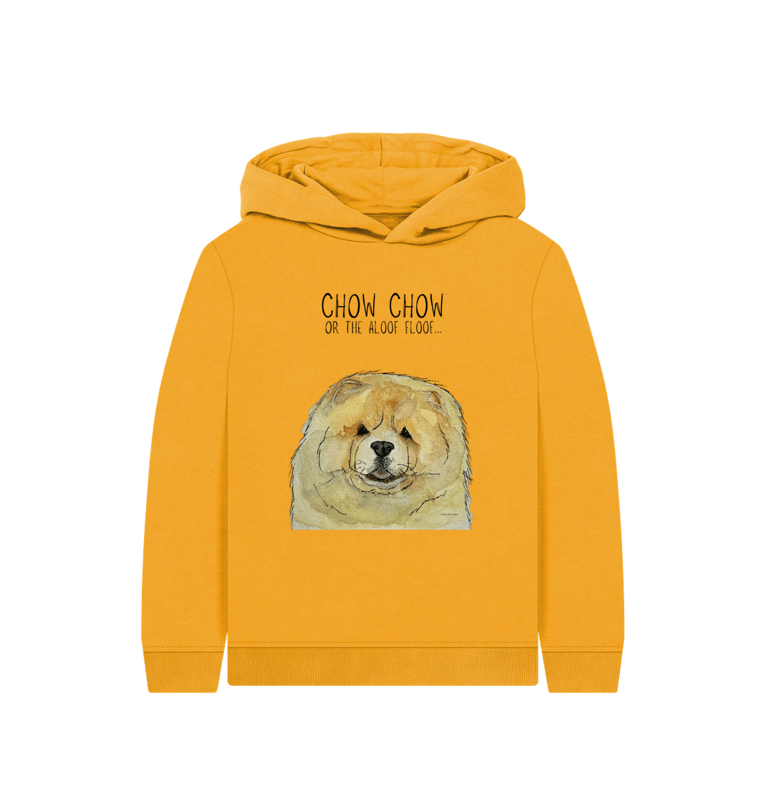 Cuddle Up in Style: Fawn Chow Chow Child's Hoodie – For Little Dog Lovers!