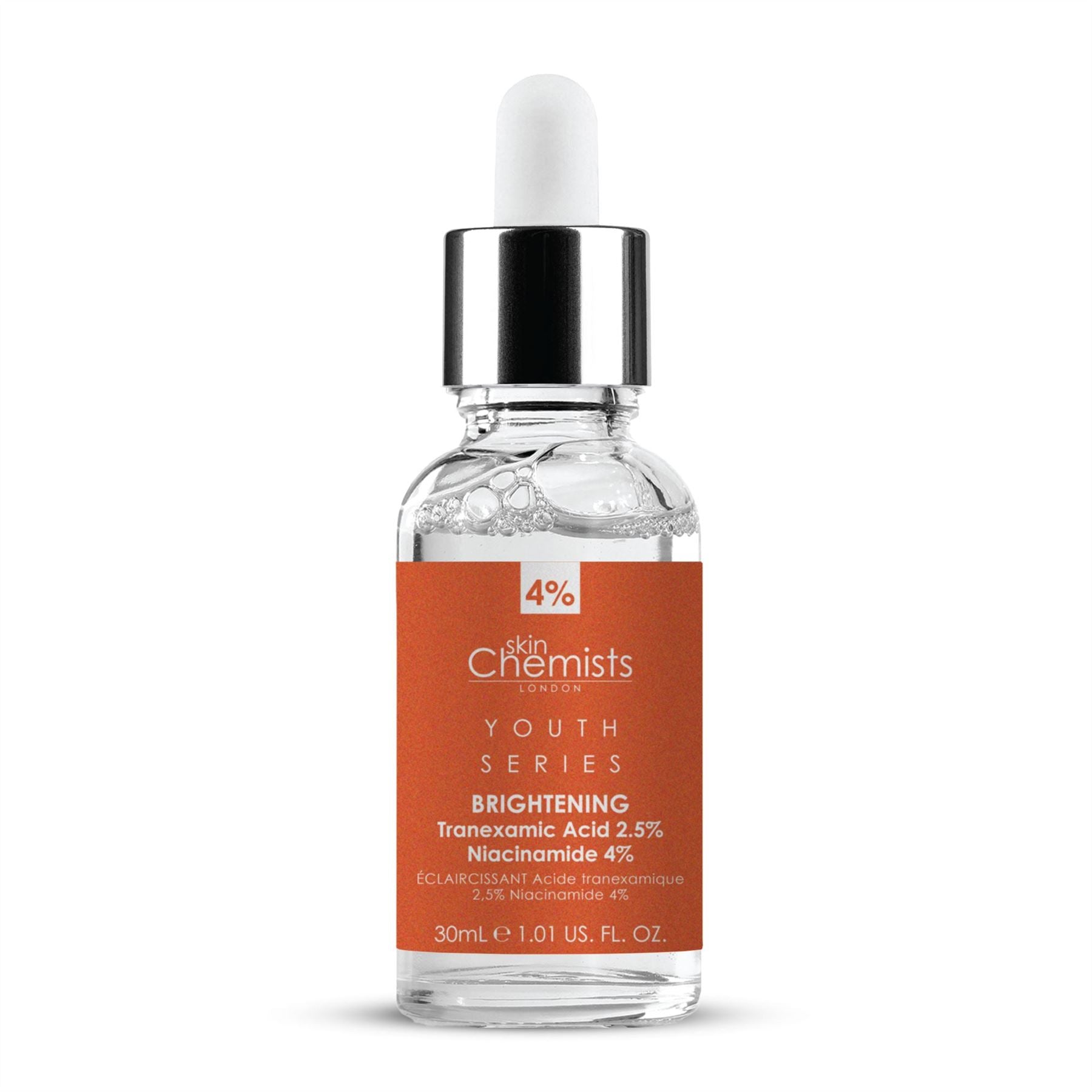 Tranexamic Acid 2.5%, Niacinamide 4% Brightening Facial Serum 30ml