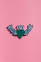 Claddagh Ring Hair Clip