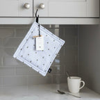 Blue Bee Pot Holder