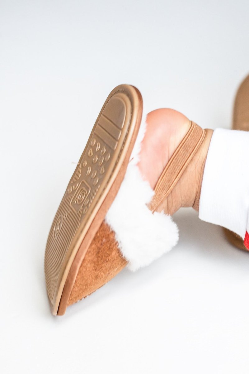 The Fur Slippers Beige, Brown or Pink