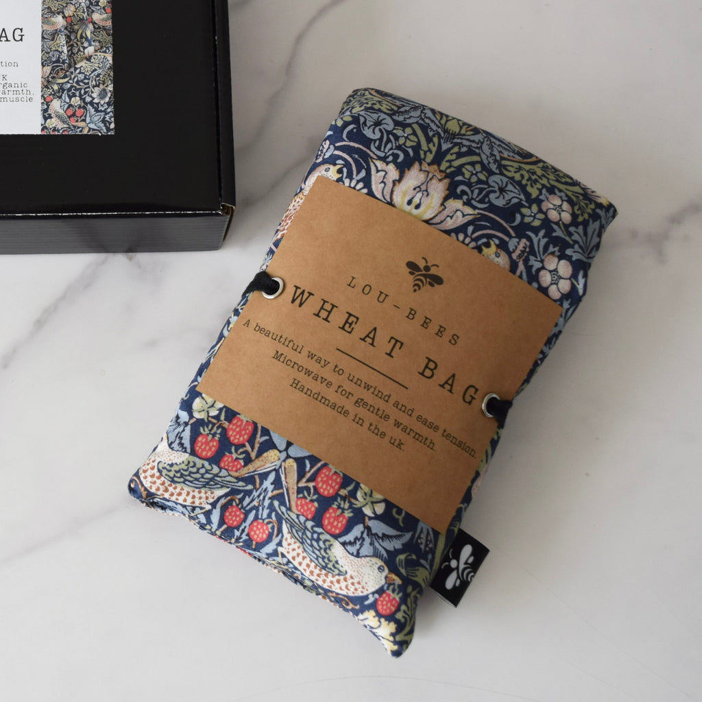 Strawberry Thief Wheat Bag