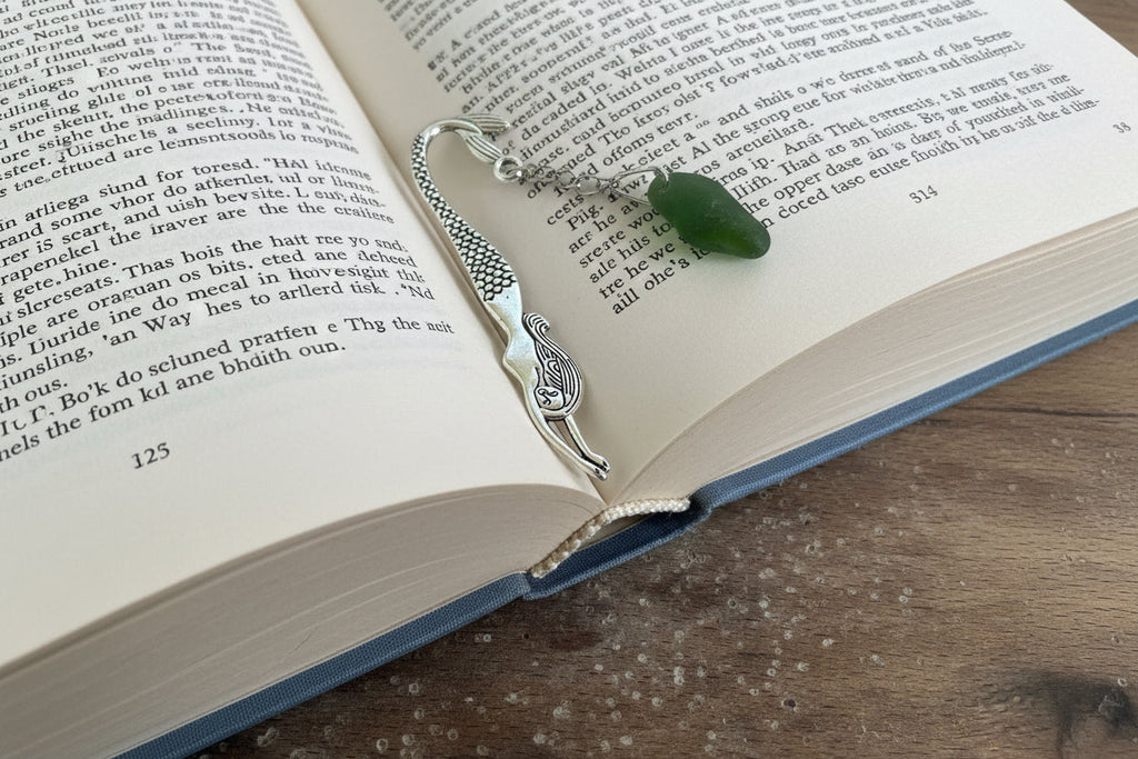 Scottish Seaglass Bookmark - Mermaid Tails