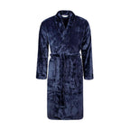 Mens Soft Fleece Warm Bathrobe Dressing Gown for Winter