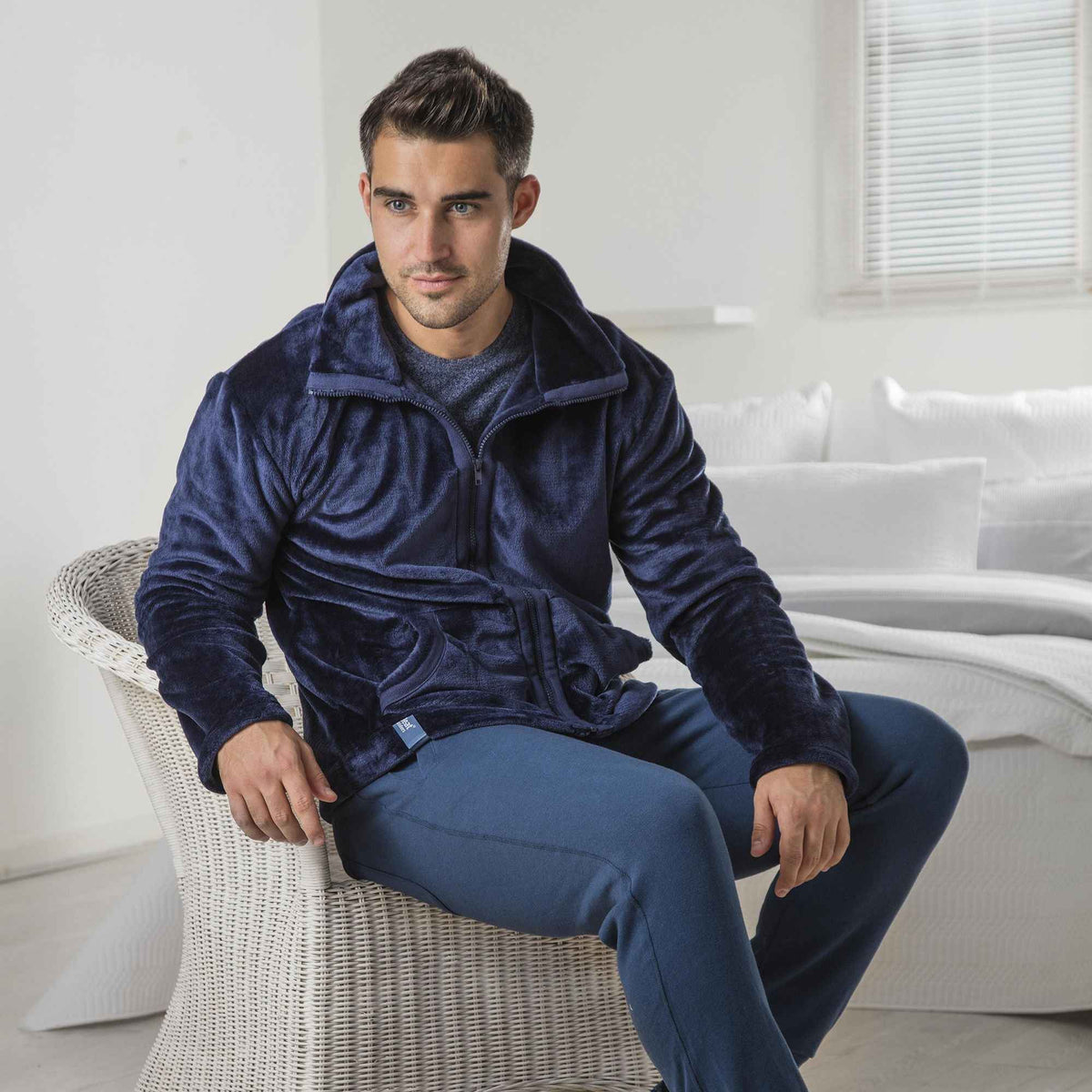 Mens Soul Warming Soft Fleece Snoodie Hoodie for Winter