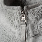 Ladies Thermal Soft Teddy Bear Fleece 1/4 Zip Hoodie Top for Winter