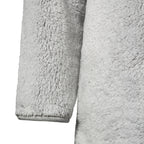 Ladies Thermal Soft Teddy Bear Fleece 1/4 Zip Hoodie Top for Winter