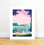 A Little of What You Fancy vintage art print by Becky Bettesworth