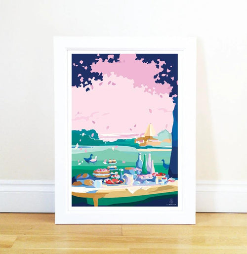 A Little of What You Fancy vintage art print by Becky Bettesworth