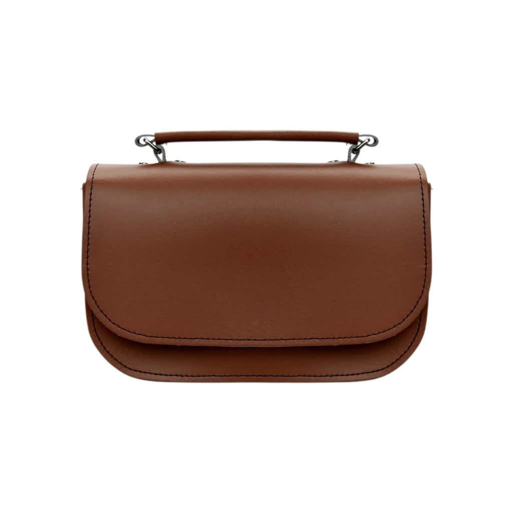 Aura Handmade Leather Bag - Chestnut