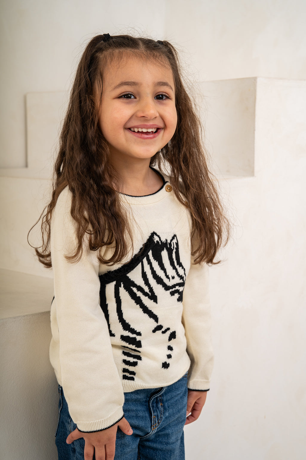 Lucky Zebra Jumper