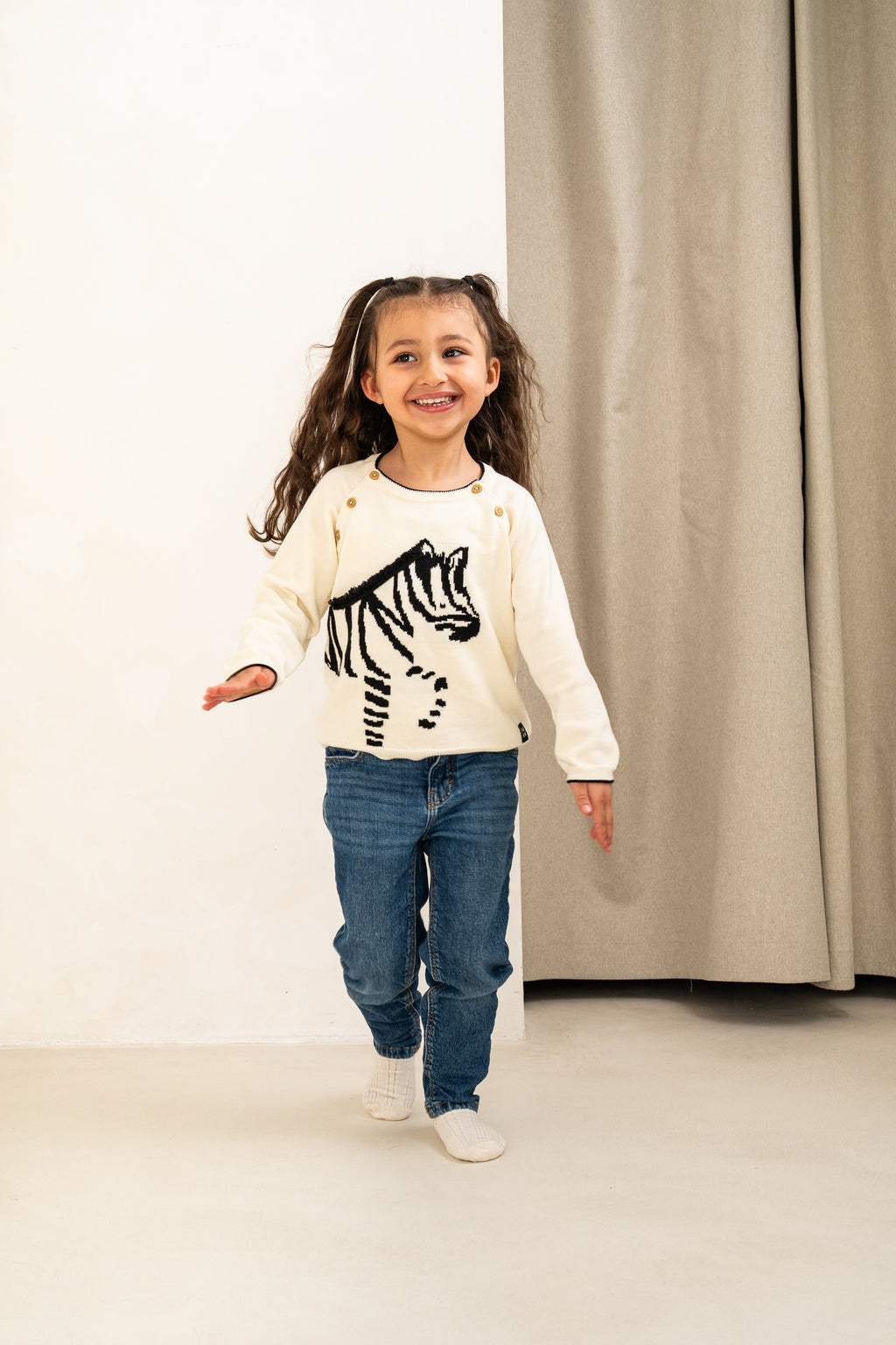 Lucky Zebra Jumper