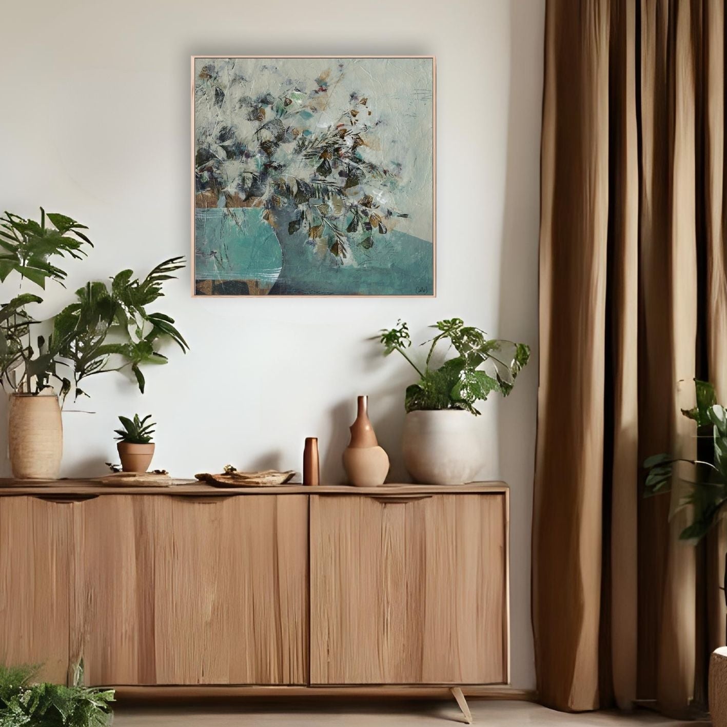 Abstract Vase III - Canvas Art Print