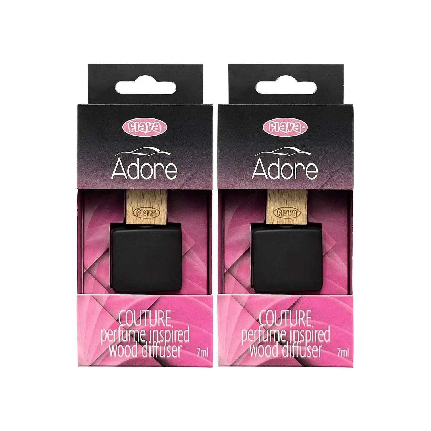 Flava Couture Wood Car Air Freshener - Adore