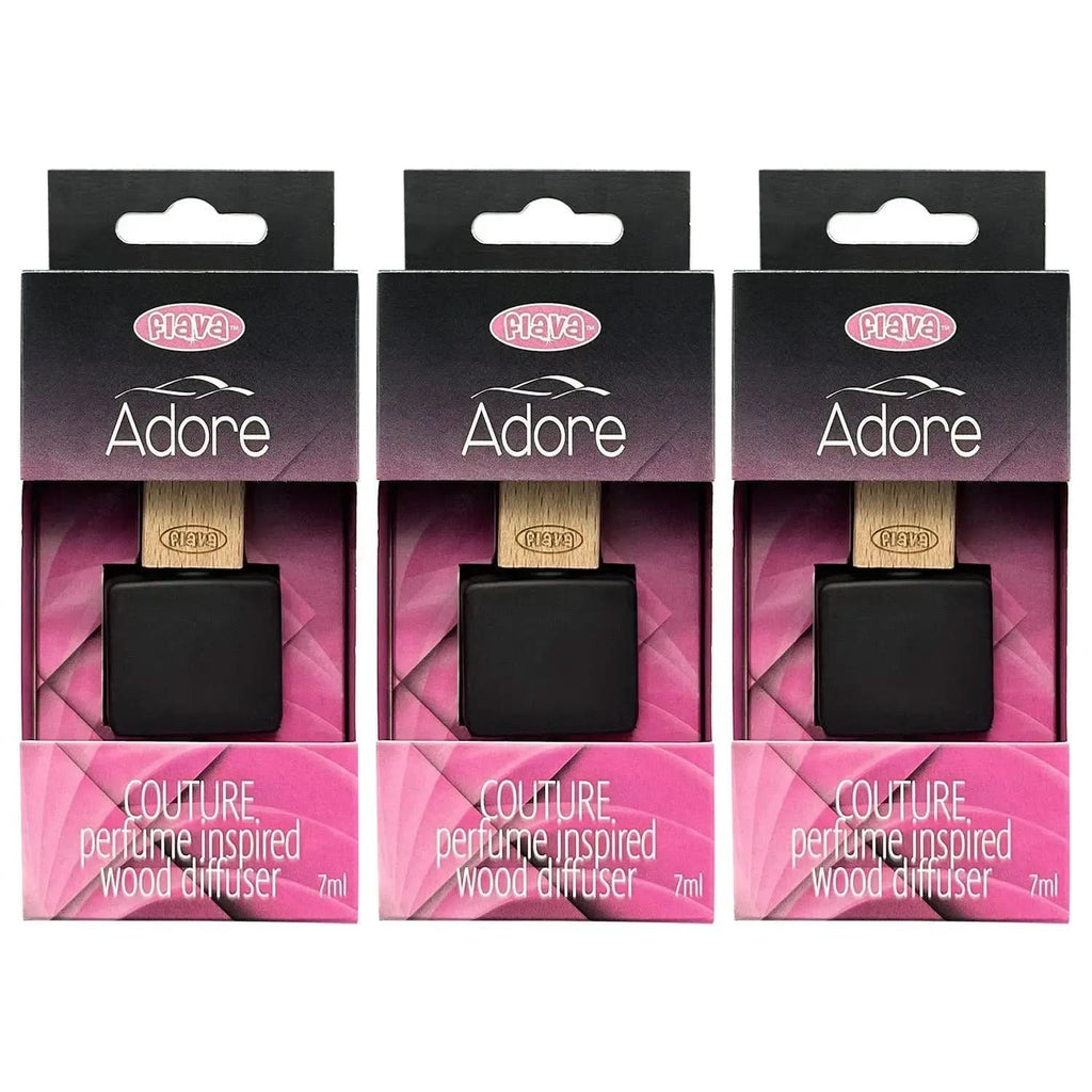Flava Couture Wood Car Air Freshener - Adore