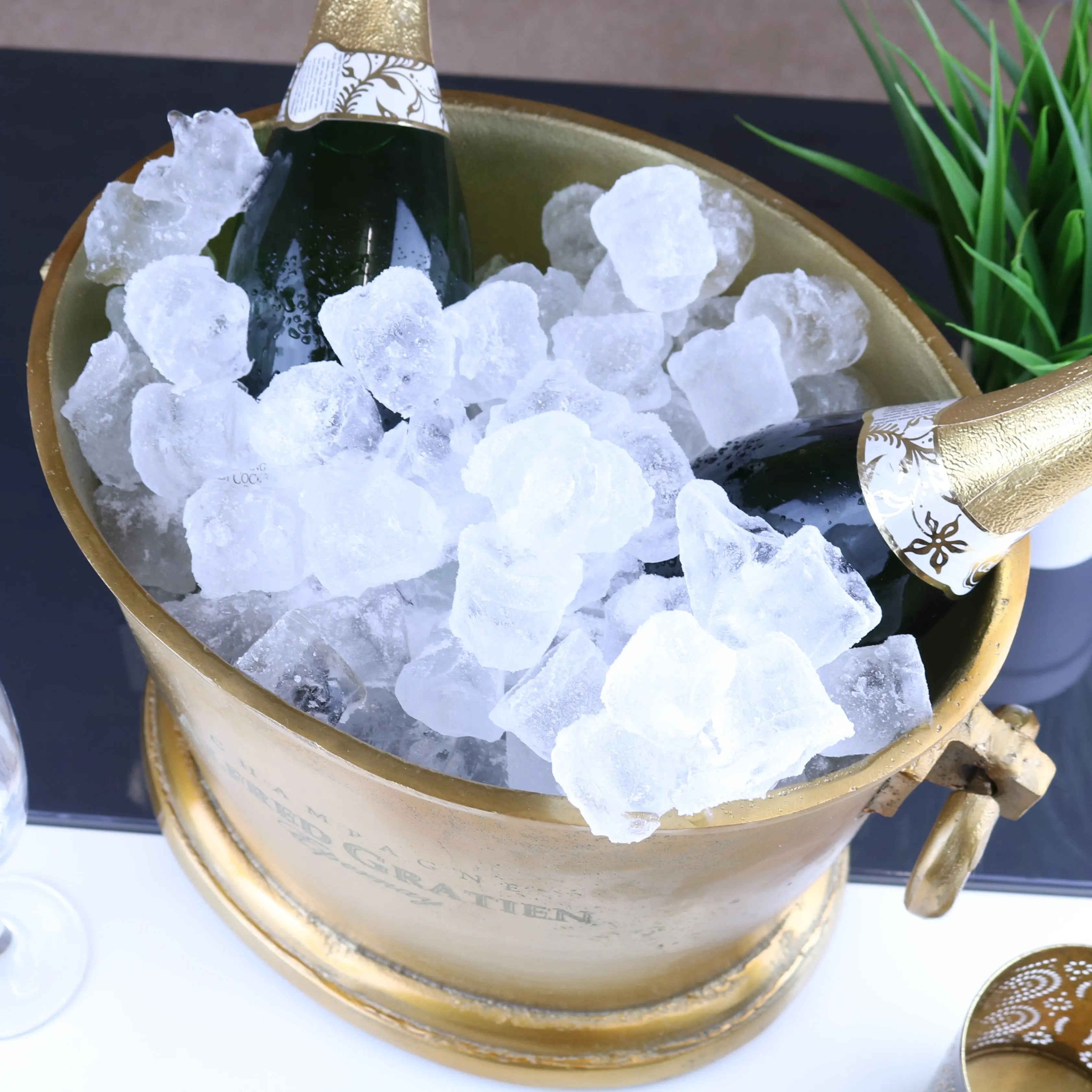 Alfred Gratien Luxury Gold Champagne Ice Bucket