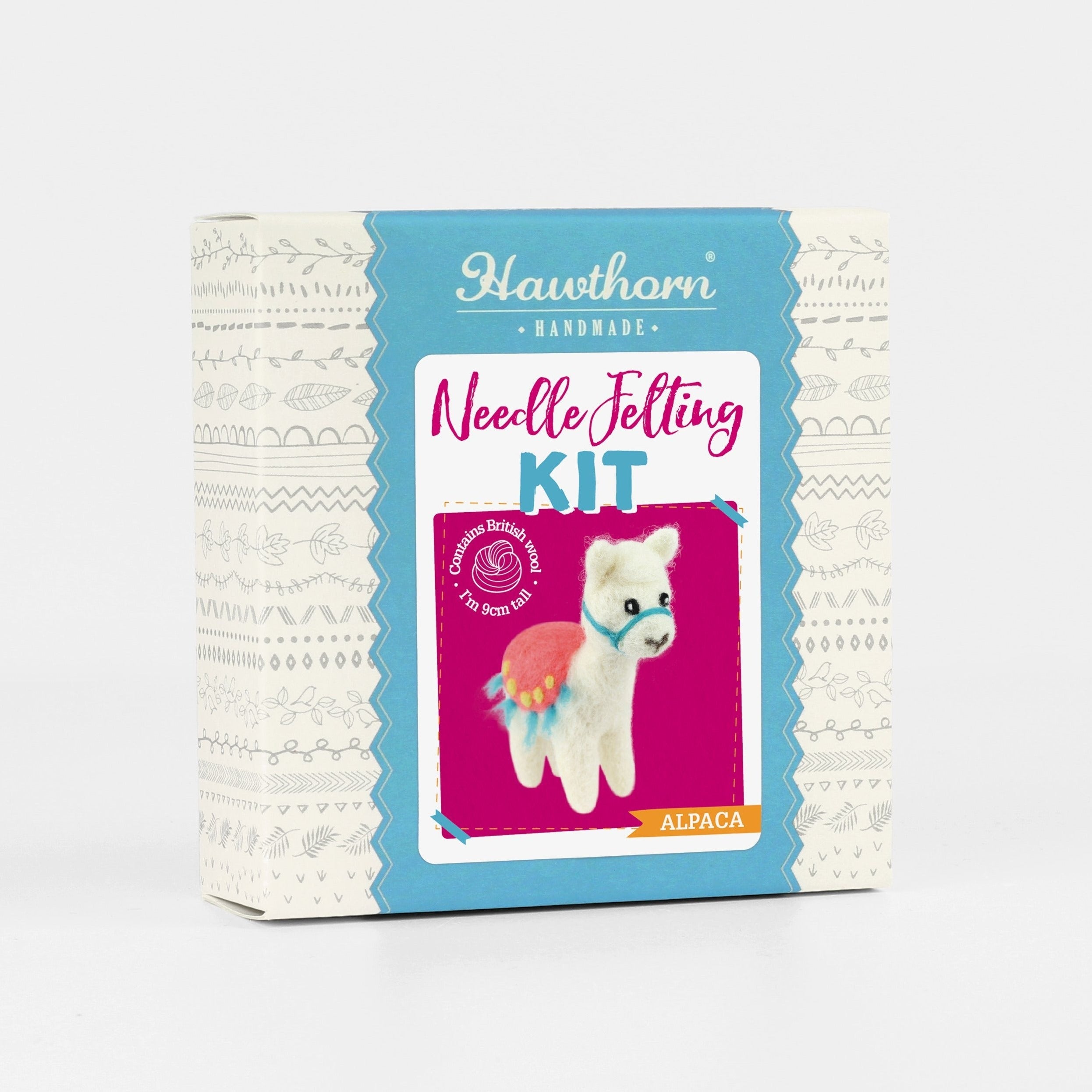Alpaca Needle Felting Kit for Beginners
