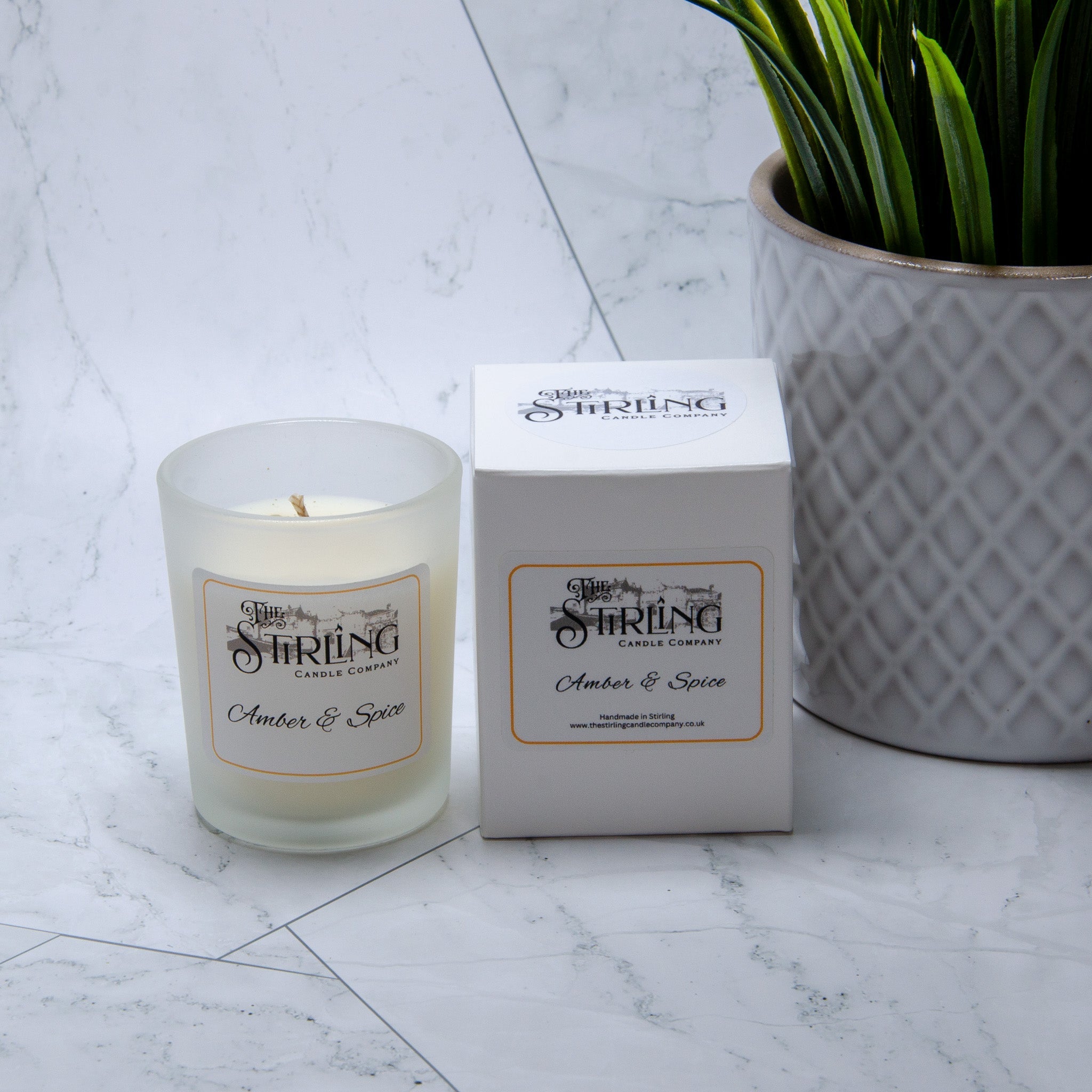 Amber & Spice - Small Candle