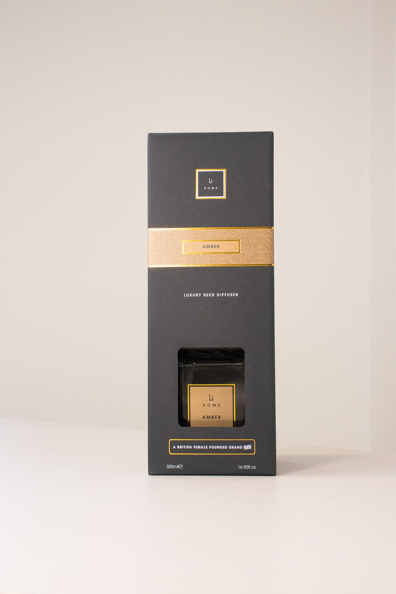 Luxury Square Diffuser - Amber