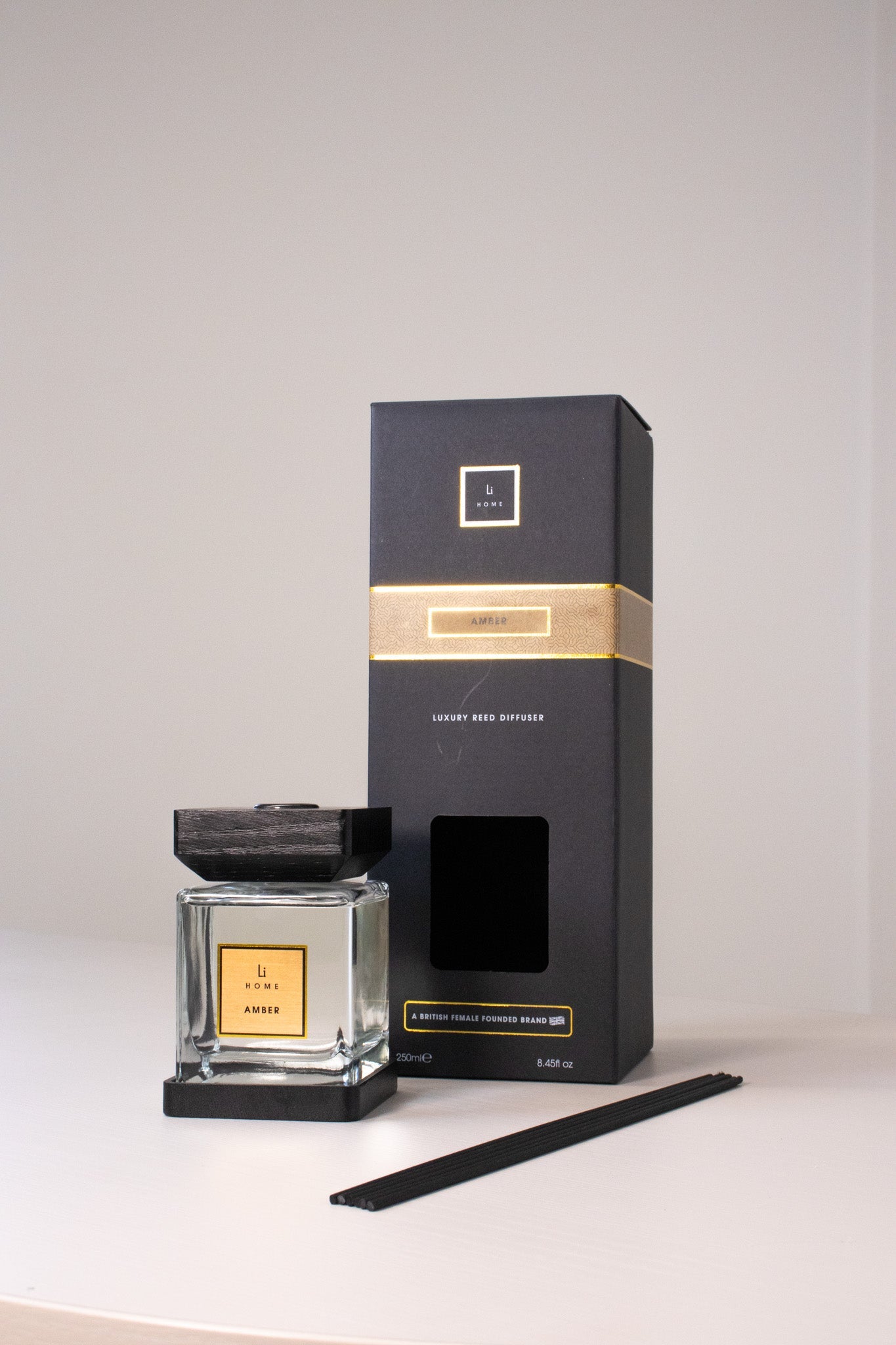 Luxury Square Diffuser - Amber