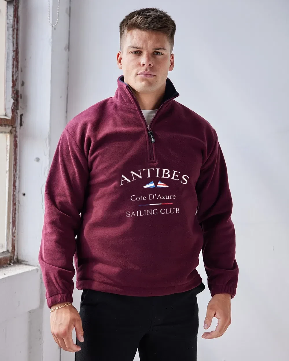 Antibes Fleece Burgundy
