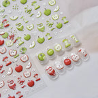 Hello Claws | Apple Jelly Nail Deco Sticker