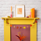 Autumn Garland Fall Leaves Felt Craft Kit for Beginners