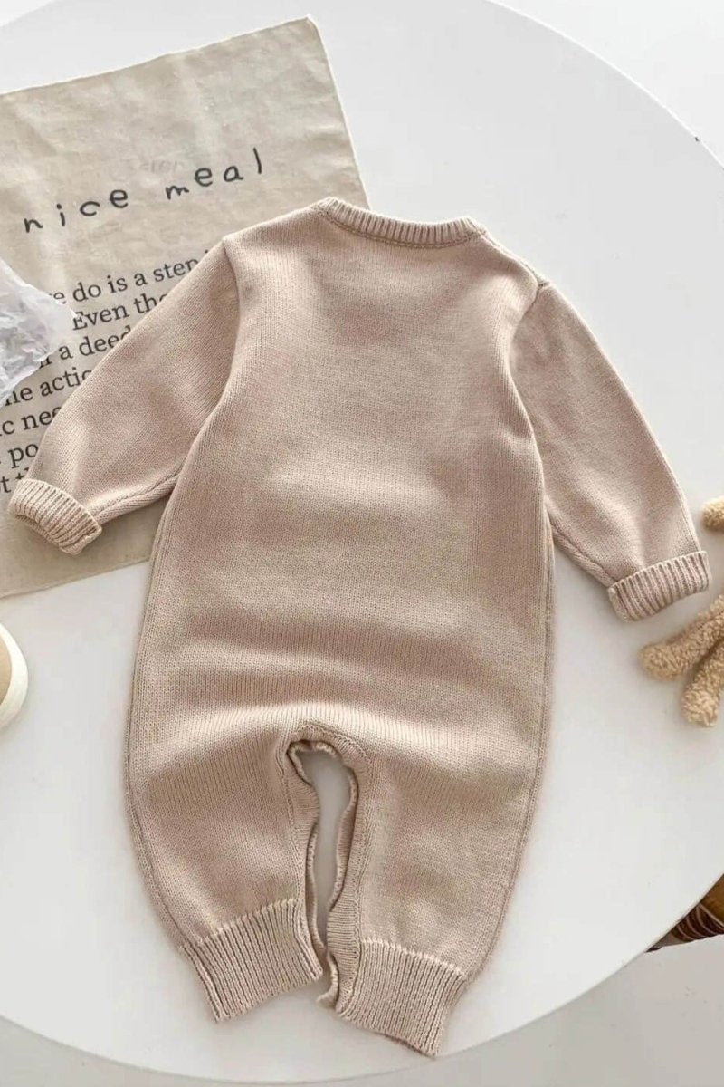 Waffle Bear One Piece Playsuit