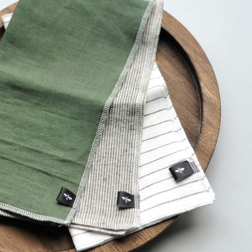 Neutral Linen Cloth Set